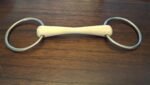NATHE Standard Loose Ring Pony Snaffle 16 mm (no Steel Core) 110MM - 4 3/4"