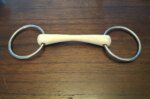 NATHE Standard Loose Ring Pony Snaffle 16 mm (no Steel Core) 110MM - 4 3/4"