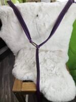 Nylon Bridle/Breast Collar/Reins Purple