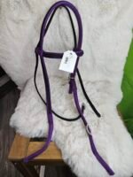 Nylon Bridle/Breast Collar/Reins Purple