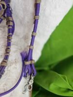 Nylon Bridle/Reins Purple
