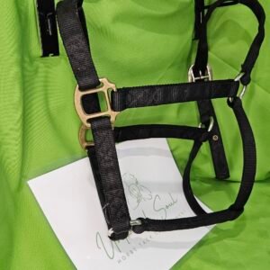 Nylon Halter Black Burwash