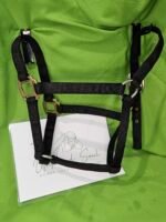 Nylon Halter Black Burwash