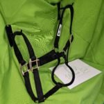 Nylon Halter Black LG Horse