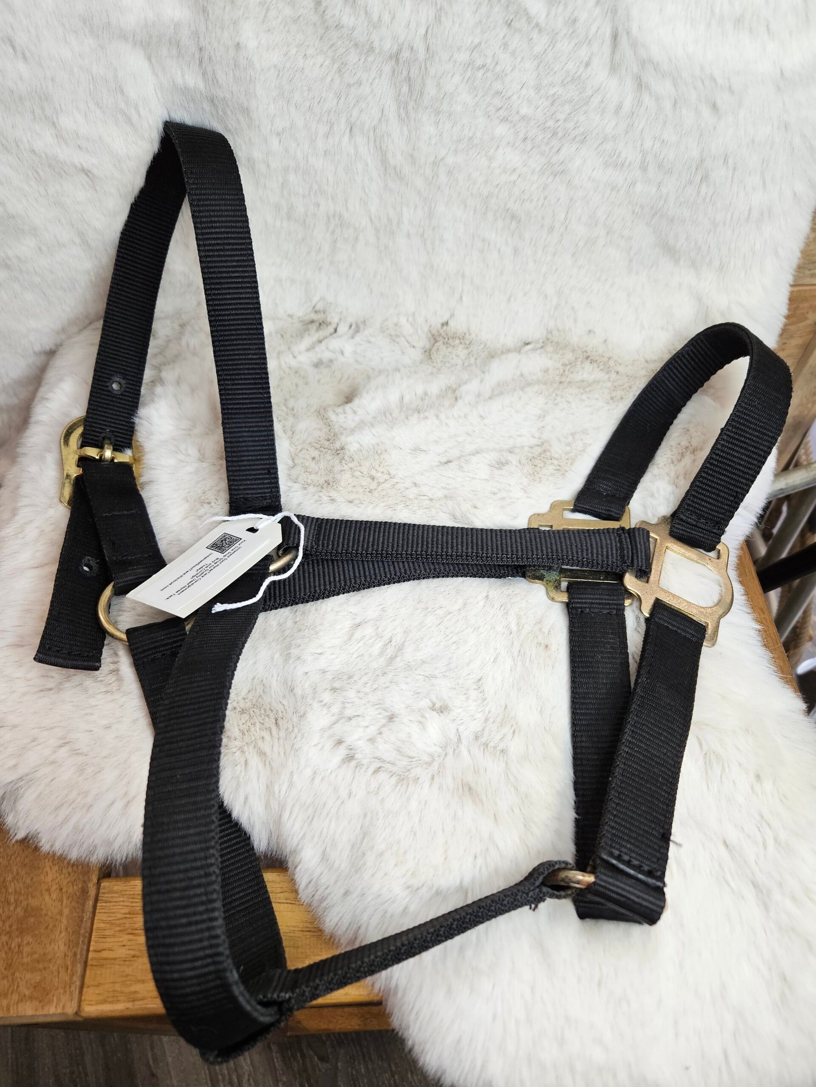 Nylon Halter Black Nylon Halter Black