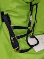 Nylon Halter Blue LG horse