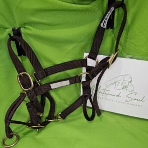 Nylon Halter Brown