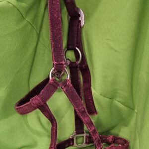 Nylon Halter Burgundy