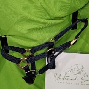 Nylon Halter Dark Blue Foal