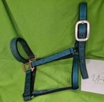 Nylon Halter Teal Black