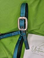 Nylon Halter Teal Black
