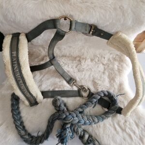 Nylon Halter with Fuzz
