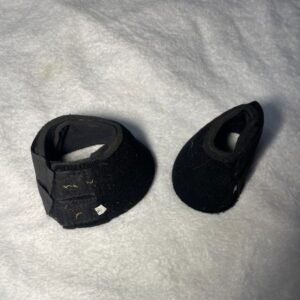 Pair of Small Bell Boots, Black