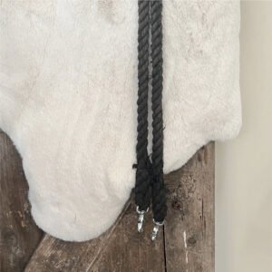 Reins #5 Loop Lg Black