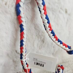 Reins Nylon Red/White/Blue