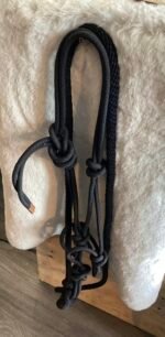 Rope Halter Black