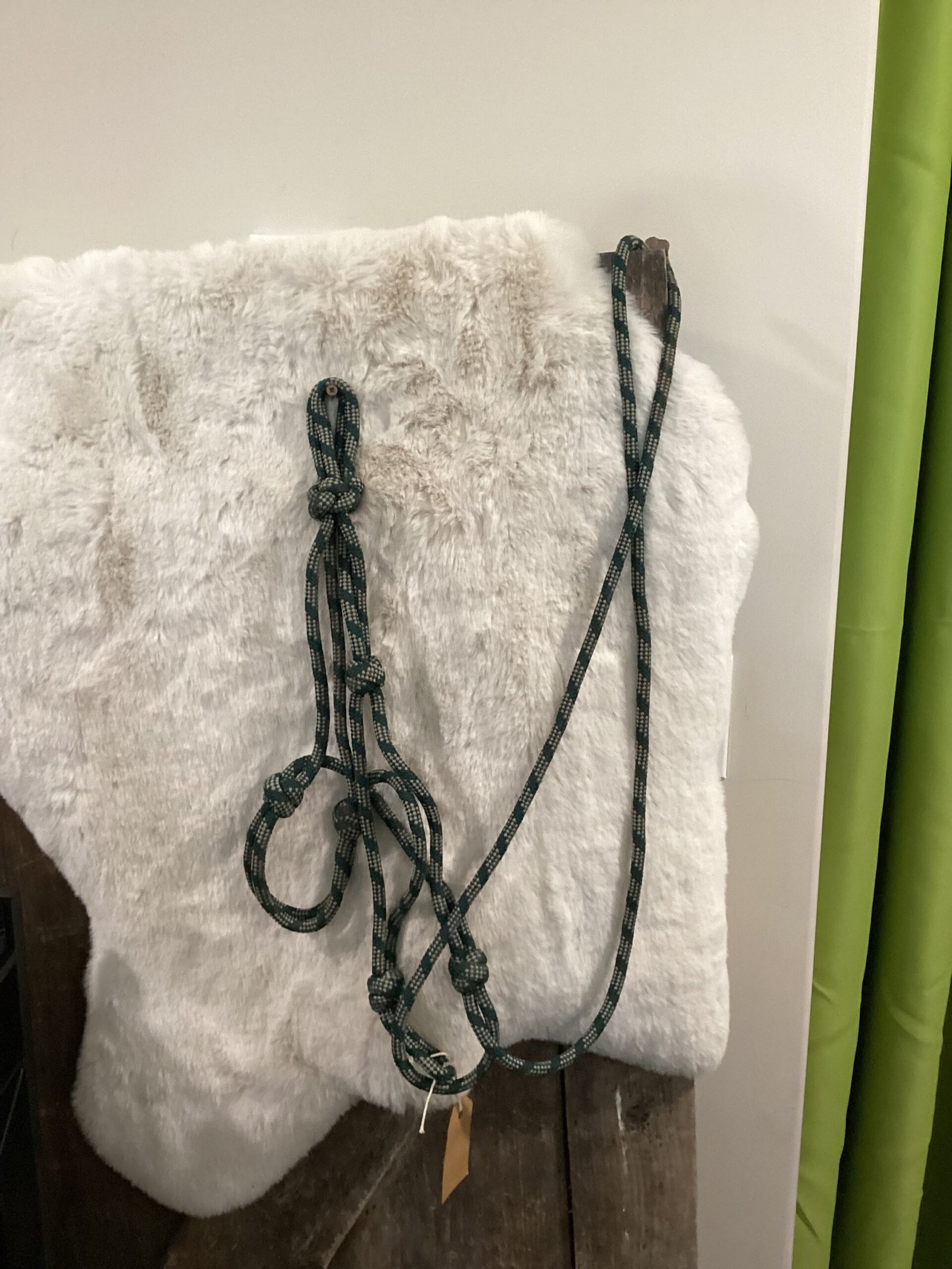 Rope Halter Green Rope Halter Green