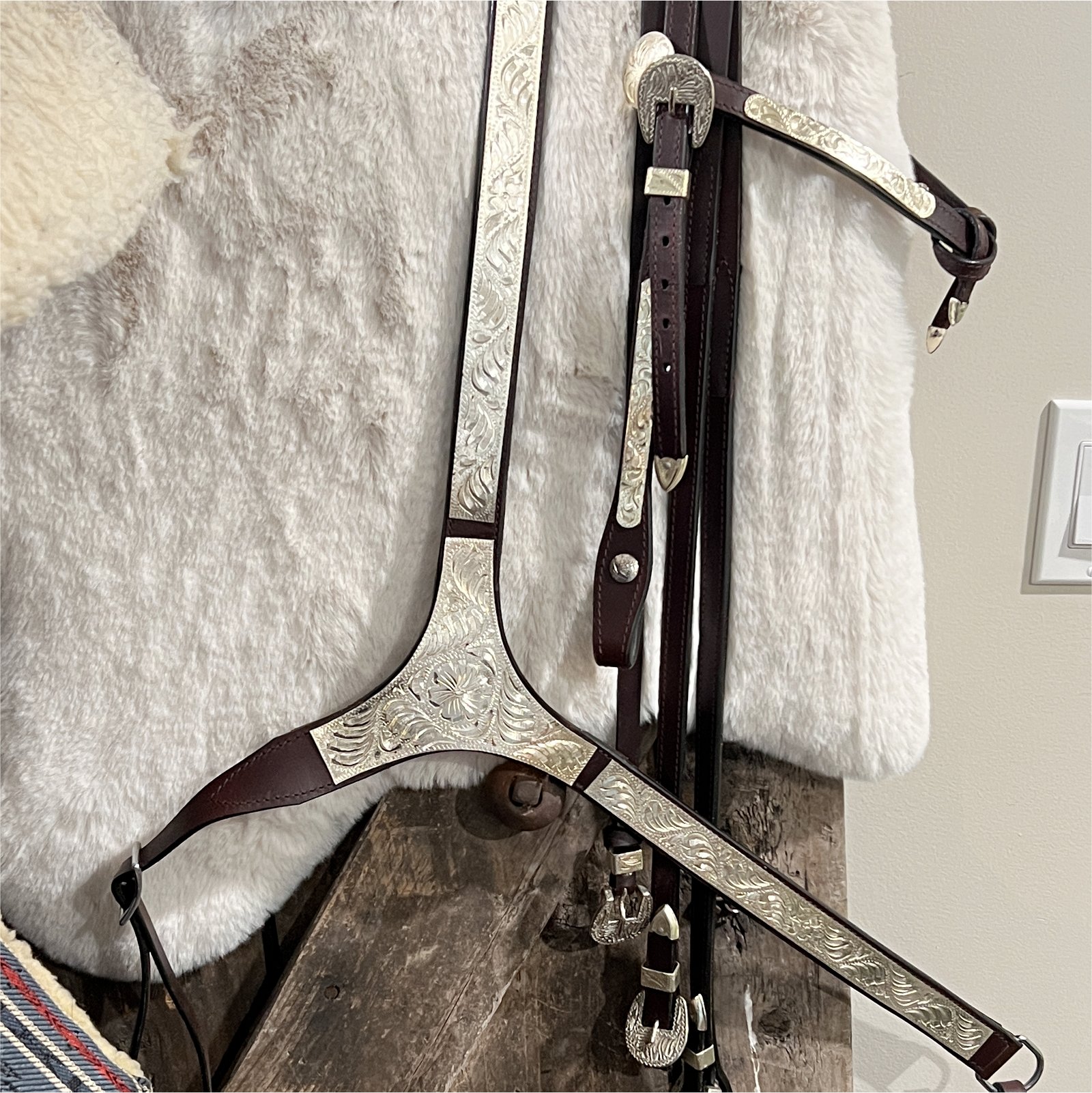 Show Bridle, Reins and Breast Collar Show Bridle, Reins and Breast Collar