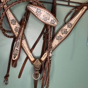 Skull Headstall set