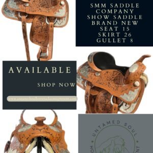 SMM Saddle Co. Western Saddle Size 15