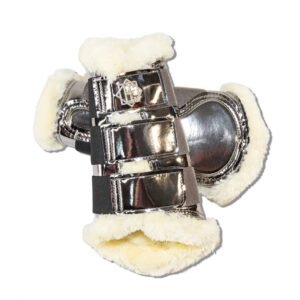 Smokey Quartz Brush Boots
