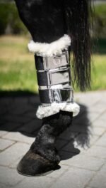 Smokey Quartz Brush Boots