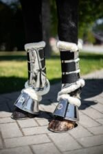 Smokey Quartz Brush Boots
