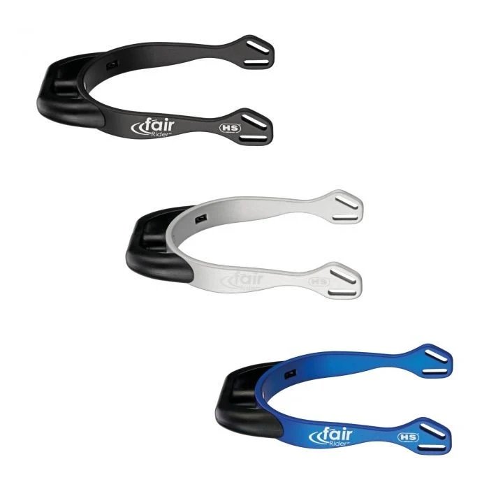 Sprenger FairRider Spurs - 20 mm Black Flattened Neck Sprenger FairRider Spurs - 20 mm Black Flattened Neck