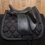 Used 16" Custom Wolfgang Solo Junior Dressage Saddle