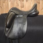 Used 17" Custom Icon Flight Dressage Saddle