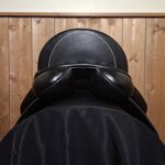 Used 17" Custom Icon Flight Dressage Saddle