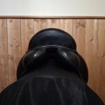 Used 17" NSC Connaisseur Dressage Saddle