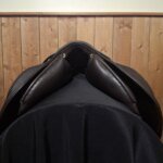 Used 17.5" DK Monoflap Jump Saddle