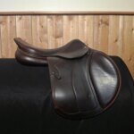 Used 17.5" Equipe DaVinci Jump Saddle