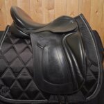 Used 18" Hastilow & Sons Bamburgh Dressage Saddle