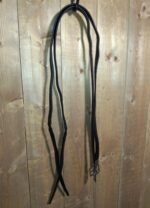 Used Bates Black English Leathers 58"