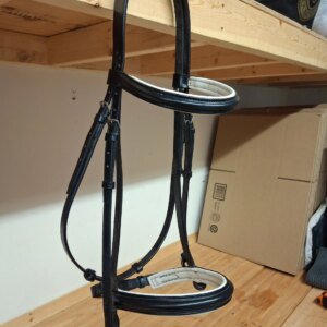 Used Black & White Chetak WB Bridle