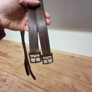 Used Brown Stirrup Leathers 54"
