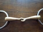 Used Herm Sprenger Loose Ring Snaffle Bit 5"