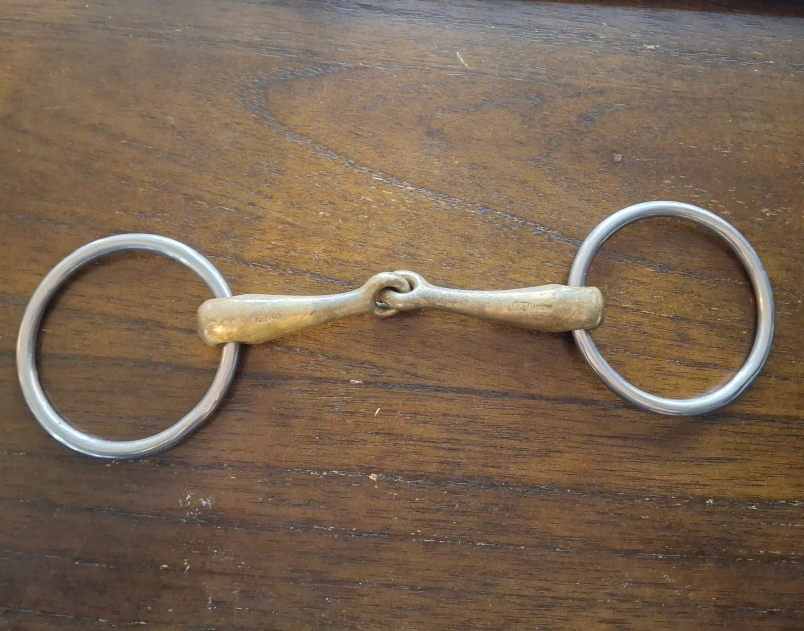 Used Herm Sprenger Loose Ring Snaffle Bit 5" Used Herm Sprenger Loose Ring Snaffle Bit 5"