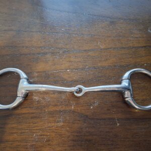 Used SS Eggbutt Bradoon Bit 5 1/2"