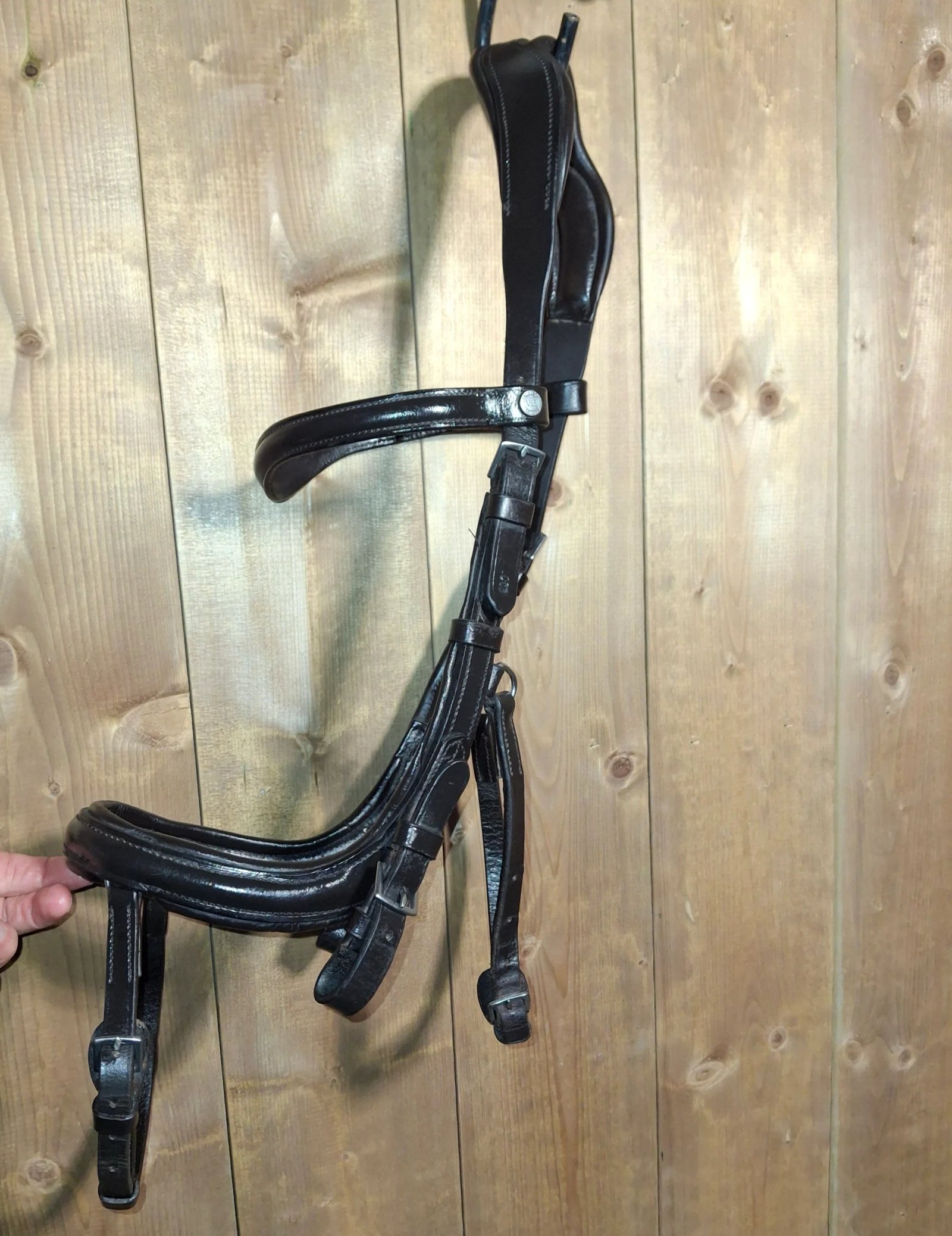 Used Val du Bois Anatomical Bridle Size Cob Used Val du Bois Anatomical Bridle Size Cob