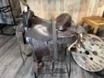 Western Rawhide 1387 Saddle with Stirups
