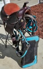 Western Saddle Child 12"