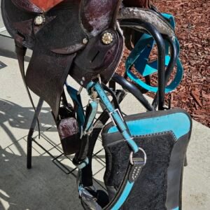 Western Saddle Child 12"