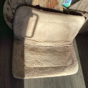 Western Saddle Pad Burgundy