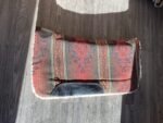 Western Saddle Pad Burgundy