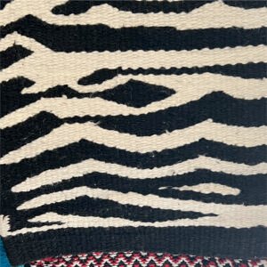 Zebra Saddle Pad Blanket